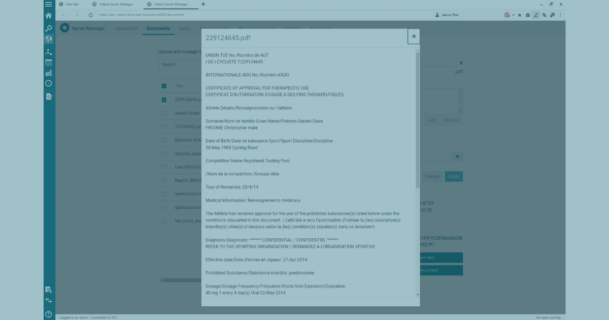 What’s in a document?