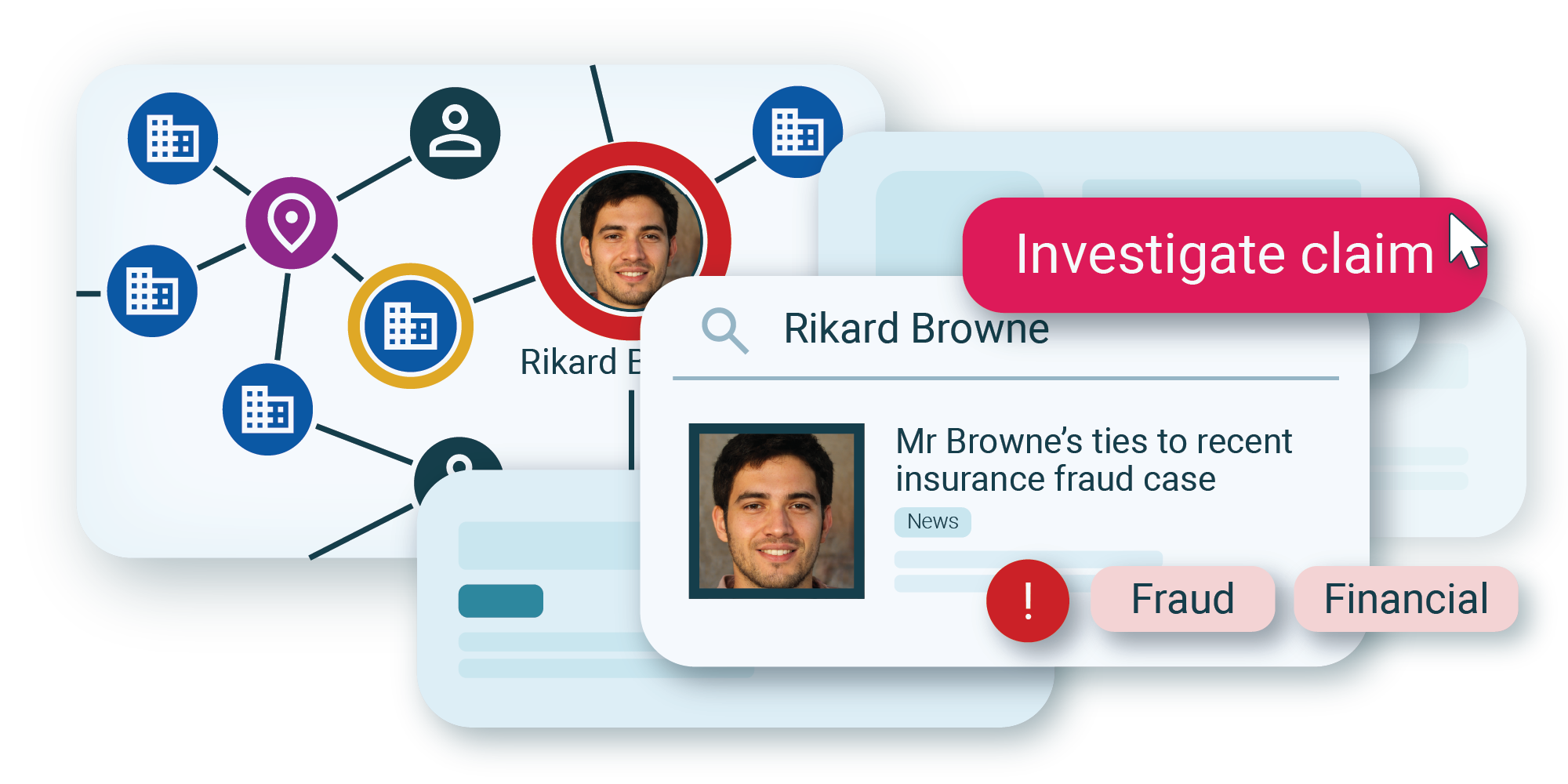 Insurance fraud investigations intelligence solution