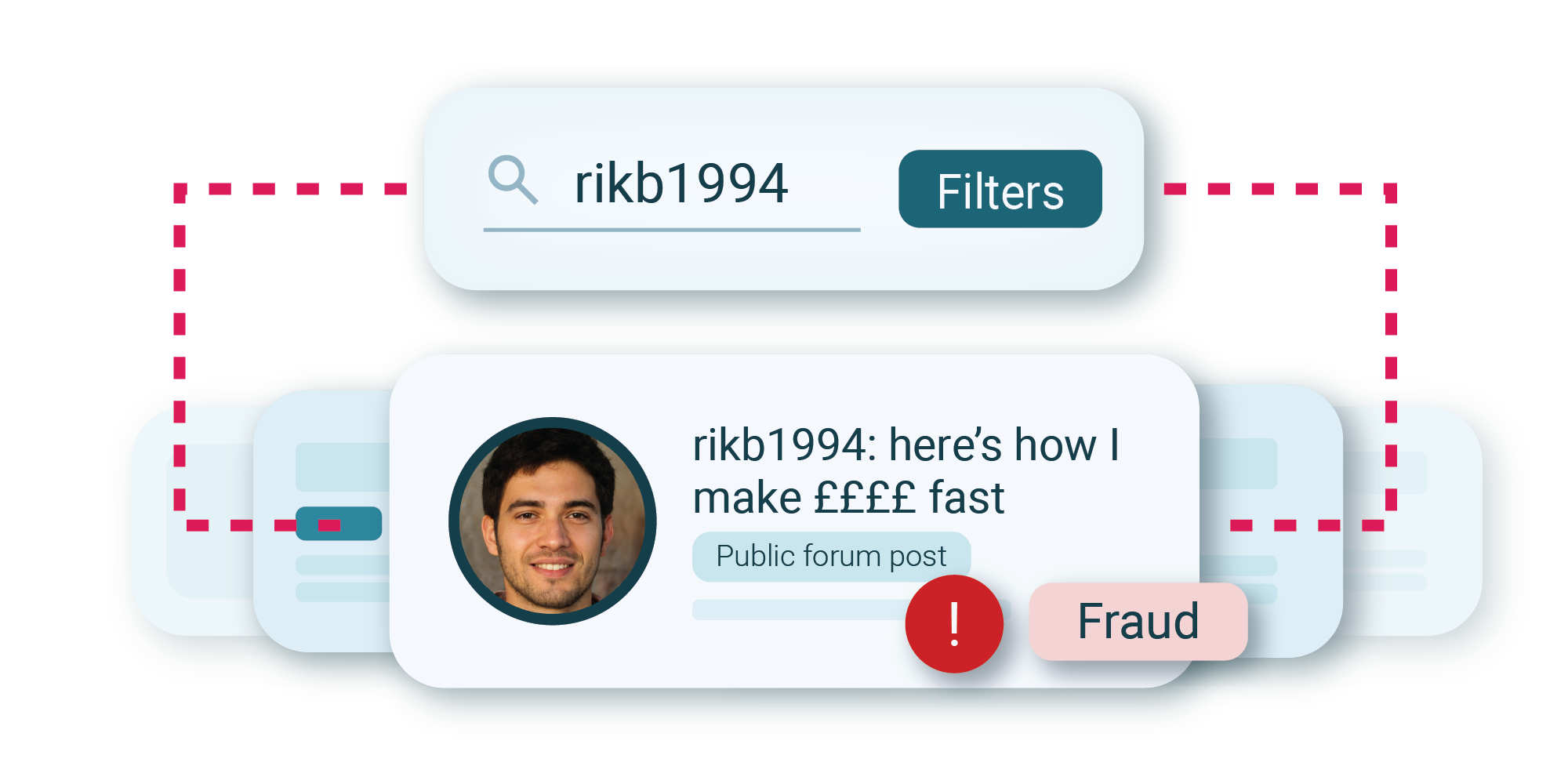 Insurance fraud social media solution