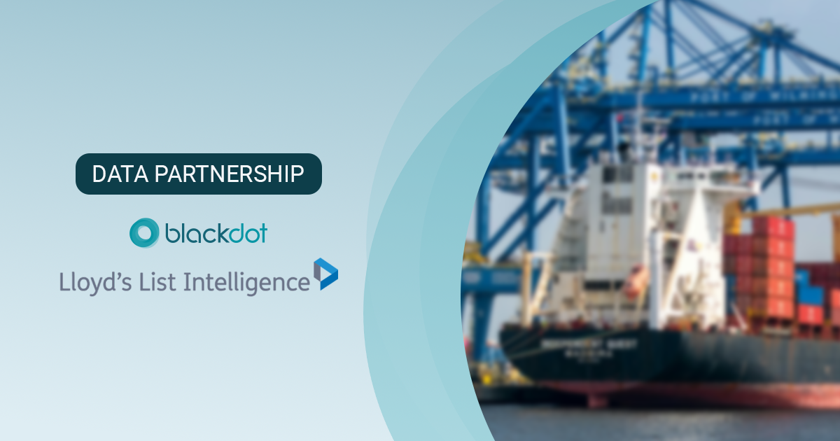 Blackdot integrates Lloyd’s List Intelligence data into Videris