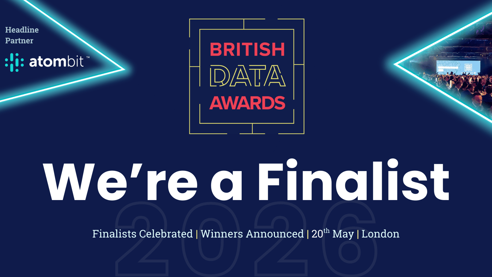 Blackdot Solutions Finalist at the British Data Awards