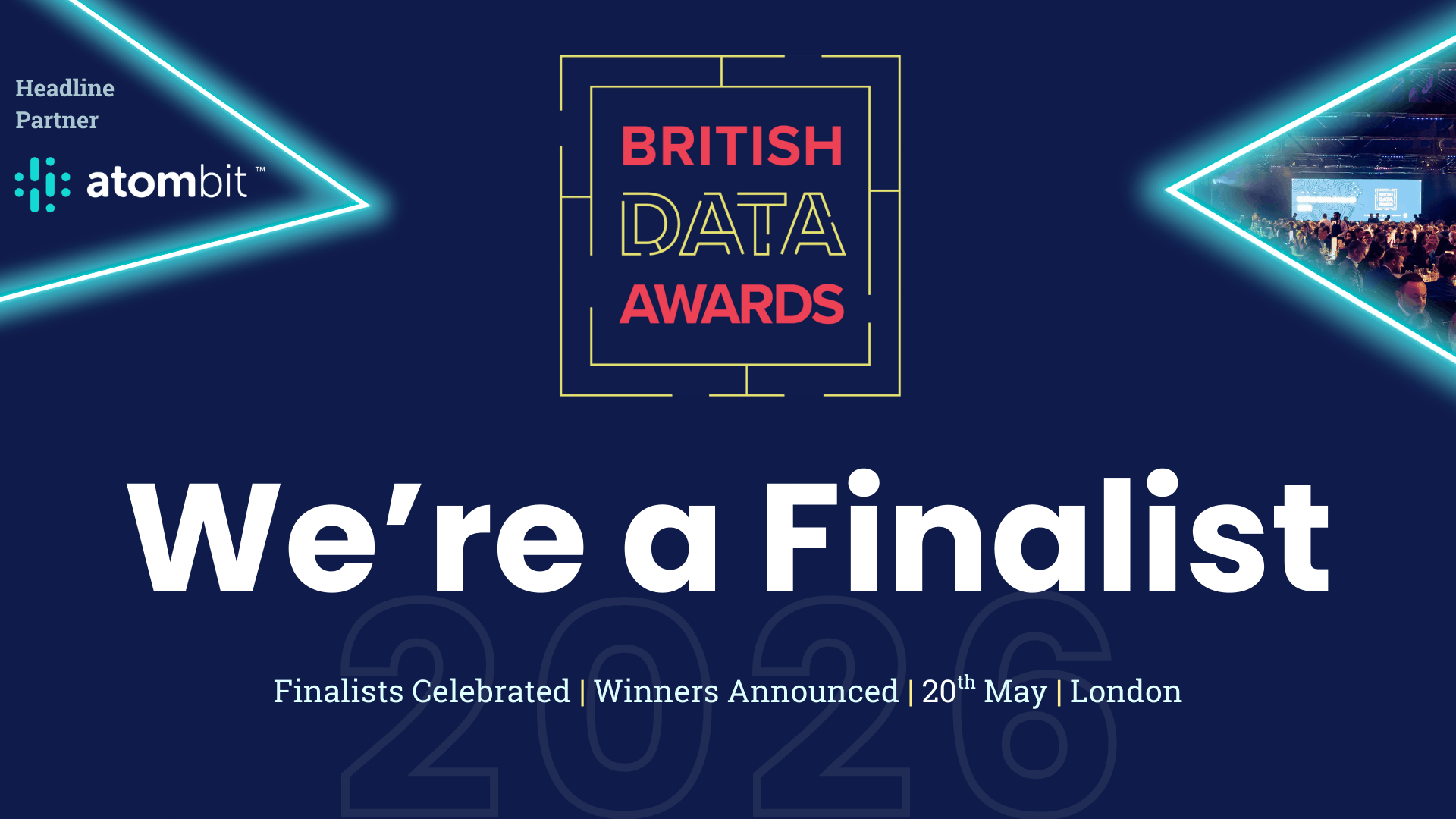Blackdot Solutions Finalist at the British Data Awards