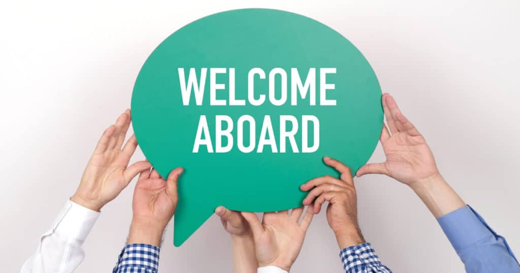 welcoming a new employee (1) welcoming a new employee