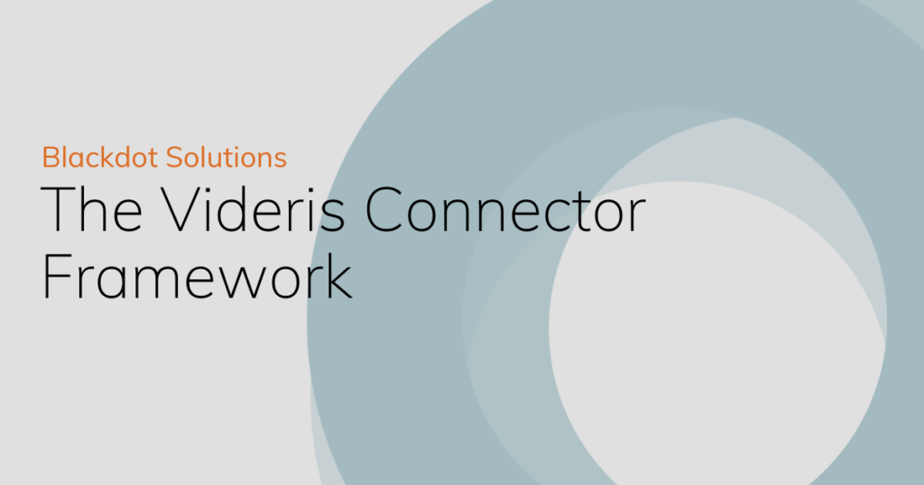 Videris Connector Framework banner